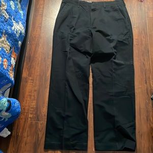 Haggar. Black Slacks. Size 36 x 32.